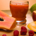Papaya Mango Raspberry